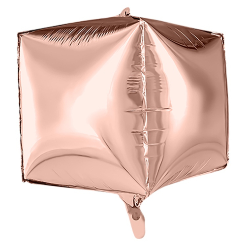 ф 3d куб 26" металлик rose gold / agura, россия