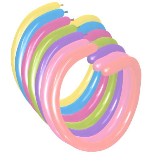 шдм2 ассорти флуор/assorted пастель sempertex 100шт., колумбия