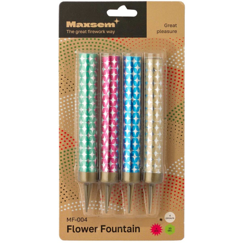 фонтан тортовый 10 см, 4 шт, китай