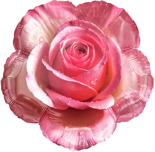 изделие из пфп (18"/46 см) фигура, роза, 1 шт.в уп.