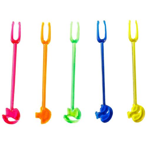 вилочка для канапе "животные" 9см уп. 30шт, китай