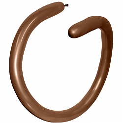 шдм2 коричневый/chocolate пастель sempertex 100шт., колумбия