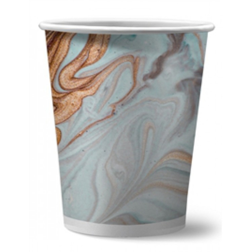 набор бумажных стаканов смола серая, в т/у пленке, 6 шт*250 мл, россия