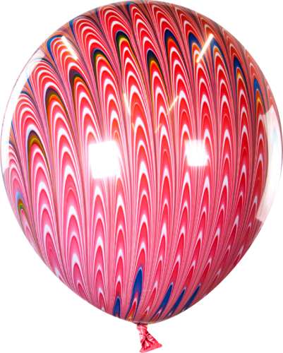 р18п павлин, красный, агат, 1 шт, китай