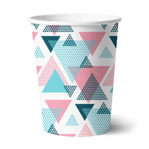 набор бумажных стаканов геометрия 6 шт*250 мл, россия