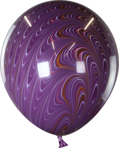 р18п павлин, фиолетовый, агат, 1 шт, китай