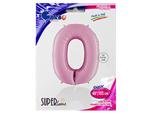 цифра 0 пастель pink g, италия цифра 0 пастель pink g, италия