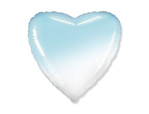 18 сердце градиент голубой / flexmetal; испания